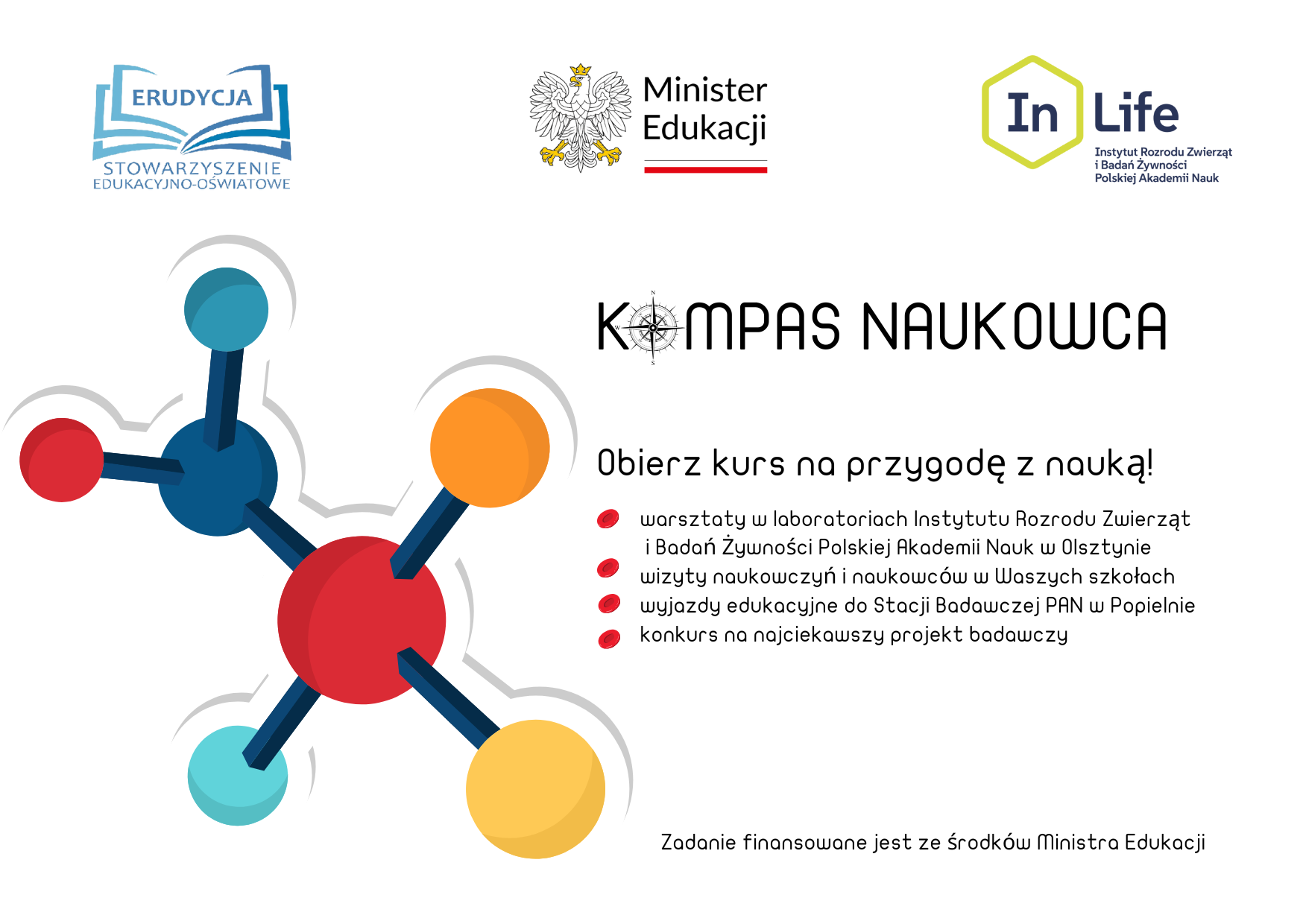 Plakat KOMPAS NAUKOWCA